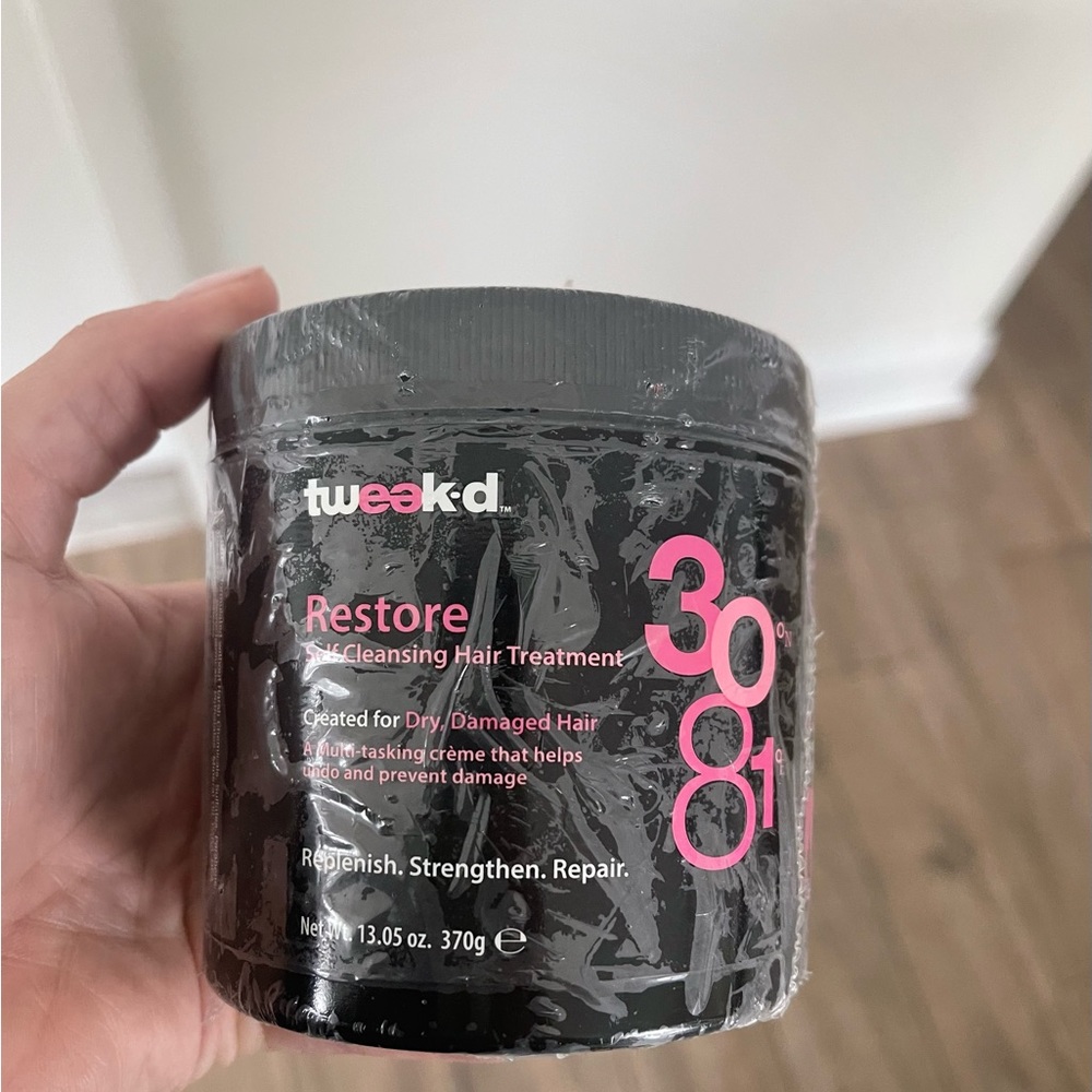 Tweak'd Restore Self Cleansing Hair Treatment Dry Damaged Hair